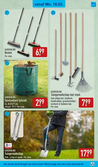 GARDENLINE Tuingereedschap aanbieding bij Aldi – geldig van 18.02.2026 t/m 22.02.2026