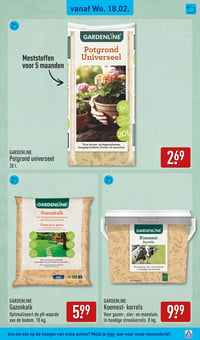 Potgrond Universeel aanbieding bij Aldi – geldig van 18.02.2026 t/m 22.02.2026