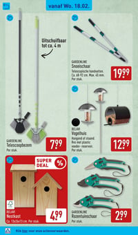 GARDENLINE Rozentuinschaar aanbieding bij Aldi – geldig van 18.02.2026 t/m 22.02.2026