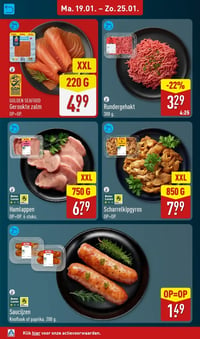 Rundergehakt aanbieding bij Aldi – geldig van 19.01.2026 t/m 25.01.2026