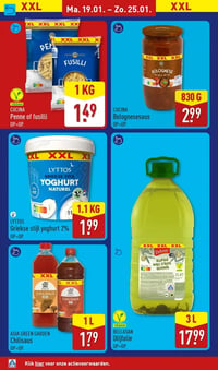 Bellasan Olijfolie aanbieding bij Aldi – geldig van 19.01.2026 t/m 25.01.2026
