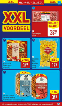 ASIA GREEN GARDEN Oosterse maaltijd aanbieding bij Aldi – geldig van 19.01.2026 t/m 25.01.2026