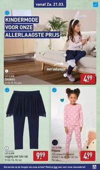 LILY & DAN Pyjama aanbieding bij Aldi – geldig van 20.03.2026 t/m 22.03.2026