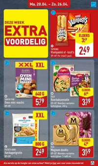Snack Fan Oven mini-snacks aanbieding bij Aldi – geldig van 20.04.2026 t/m 26.04.2026