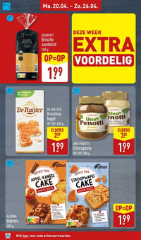 GOURMET Brioche sandwich 500 g. aanbieding bij Aldi – geldig van 20.04.2026 t/m 26.04.2026