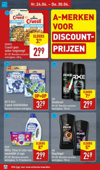 AXE Deodorant aanbieding bij Aldi – geldig van 20.04.2026 t/m 26.04.2026
