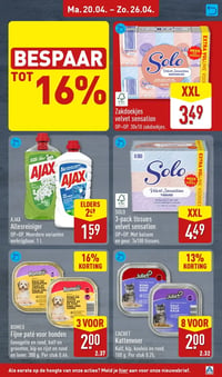 Kattenvoer aanbieding bij Aldi – geldig van 20.04.2026 t/m 26.04.2026