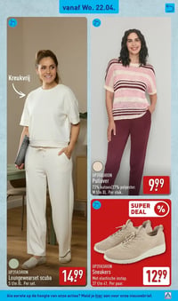 UP2FASHION Pullover aanbieding bij Aldi – geldig van 20.04.2026 t/m 26.04.2026
