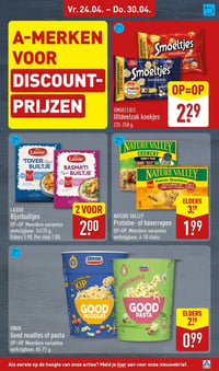 LASSIE Rijstbuiltjes aanbieding bij Aldi – geldig van 20.04.2026 t/m 26.04.2026