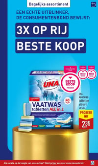 VAATWAS tabletten ALL in 1 aanbieding bij Aldi – geldig van 20.04.2026 t/m 26.04.2026