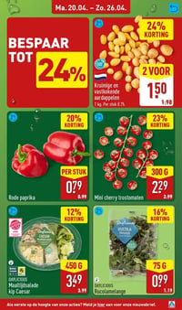 DAYLICIOUS Rucolamelange aanbieding bij Aldi – geldig van 20.04.2026 t/m 26.04.2026