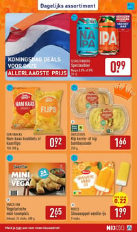 Sun Snacks Ham-kaas knabbels of kaasflips aanbieding bij Aldi – geldig van 20.04.2026 t/m 26.04.2026