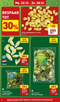 Kriel aardappelen in schil aanbieding bij Aldi – geldig van 22.12.2025 t/m 28.12.2025