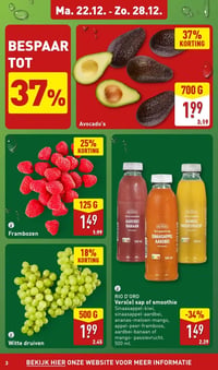 Witte druiven aanbieding bij Aldi – geldig van 22.12.2025 t/m 28.12.2025