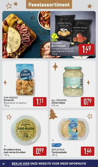 DAYLICIOUS Tonijnsalade aanbieding bij Aldi – geldig van 22.12.2025 t/m 28.12.2025