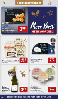 DELICATE DANISH Blauwe kaas aanbieding bij Aldi – geldig van 22.12.2025 t/m 28.12.2025