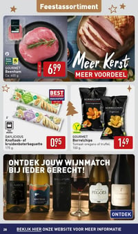 DAYLICIOUS Knoflook- of kruidenboterbaguette aanbieding bij Aldi – geldig van 22.12.2025 t/m 28.12.2025