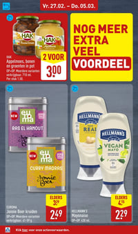 HELLMANN'S Mayonaise aanbieding bij Aldi – geldig van 2026-02-27 t/m 2026-03-05