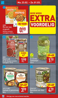 SPEISE ZEIT Boerenkool met vlees aanbieding bij Aldi – geldig van 23.02.2026 t/m 01.03.2026