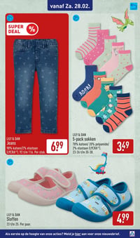 Sloffen aanbieding bij Aldi – geldig van 23.02.2026 t/m 01.03.2026
