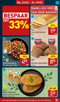 Luxe vloerbrood maïs Heel. aanbieding bij Aldi – geldig van 23.03.2026 t/m 29.03.2026