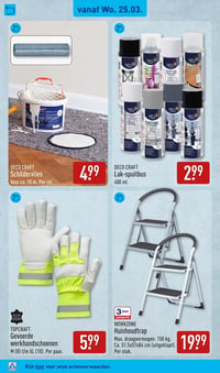 DECO CRAFT Lak-spuitbus aanbieding bij Aldi – geldig van 23.03.2026 t/m 29.03.2026