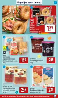 GRANDESSA Fruitbeleg 65% fruit aanbieding bij Aldi – geldig van 23.03.2026 t/m 29.03.2026