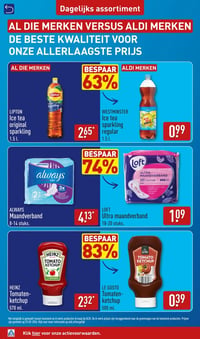 WESTMINSTER Ice tea sparkling regular 1.5 L. aanbieding bij Aldi – geldig van 23.03.2026 t/m 29.03.2026