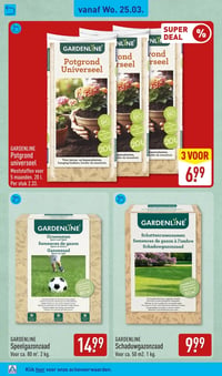 GARDENLINE Speelgazonzaad aanbieding bij Aldi – geldig van 23.03.2026 t/m 29.03.2026