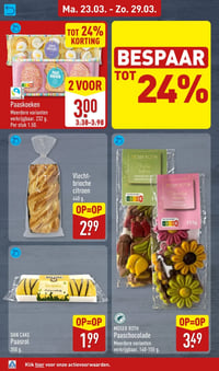 DAN CAKE Paasrol aanbieding bij Aldi – geldig van 23.03.2026 t/m 29.03.2026