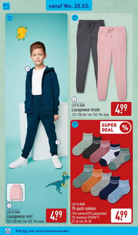 Loungewear broek aanbieding bij Aldi – geldig van 23.03.2026 t/m 29.03.2026