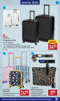 Reiskoffer aanbieding bij Aldi – geldig van 23.03.2026 t/m 29.03.2026