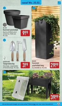 GARDENLINE Tuingereedschap aanbieding bij Aldi – geldig van 25.02.2026 t/m 01.03.2026