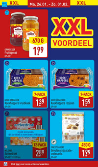 GRANDESSA Fruitspread aanbieding bij Aldi – geldig van 26.01.2026 t/m 01.02.2026