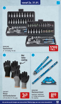 TOPCRAFT Winter-werkhandschoenen aanbieding bij Aldi – geldig van 31.01.2026 t/m 01.02.2026