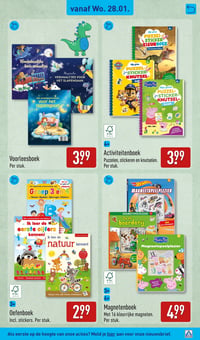 Activiteitenboek aanbieding bij Aldi – geldig van 26.01.2026 t/m 01.02.2026