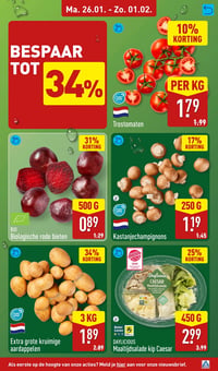 Extra grote kruimige aardappelen aanbieding bij Aldi – geldig van 26.01.2026 t/m 01.02.2026