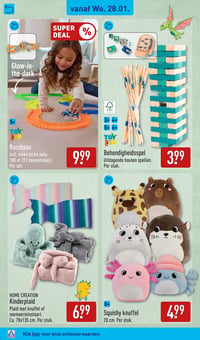 HOME CREATION Kinderplaid aanbieding bij Aldi – geldig van 26.01.2026 t/m 01.02.2026