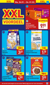 Barissimo Koffiecapsules espresso of lungo aanbieding bij Aldi – geldig van 26.01.2026 t/m 01.02.2026