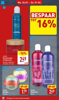 LACURA Bruisbal aanbieding bij Aldi – geldig van 26.01.2026 t/m 01.02.2026