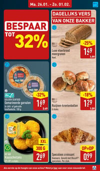 GOLDEN SEAFOOD Gemarineerde garnalen aanbieding bij Aldi – geldig van 26.01.2026 t/m 01.02.2026
