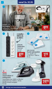 WORKZONE Stekkerdoos aanbieding bij Aldi – geldig van 02.05.2026 t/m 03.05.2026