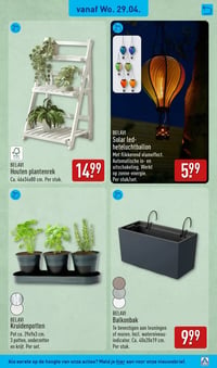 Solar led-heteluchtballon aanbieding bij Aldi – geldig van 27.04.2026 t/m 03.05.2026