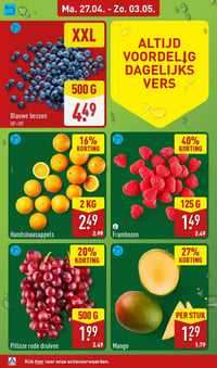 Mango aanbieding bij Aldi – geldig van 27.04.2026 t/m 03.05.2026
