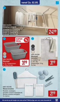 Wasmand aanbieding bij Aldi – geldig van 02.05.2026 t/m 03.05.2026