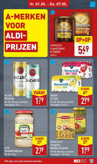 HEINZ Sandwichspread OP=OP. 450 g. aanbieding bij Aldi – geldig van 01.05.2026 t/m 07.05.2026