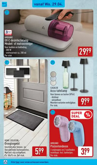 CASALUX Accu-tafellamp aanbieding bij Aldi – geldig van 27.04.2026 t/m 03.05.2026