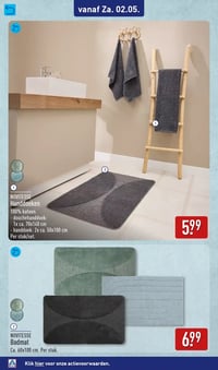 NOVITESSE Badmat aanbieding bij Aldi – geldig van 27.04.2026 t/m 03.05.2026