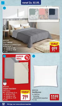 NOVITESSE 2-in-1 dekbed aanbieding bij Aldi – geldig van 27.04.2026 t/m 03.05.2026