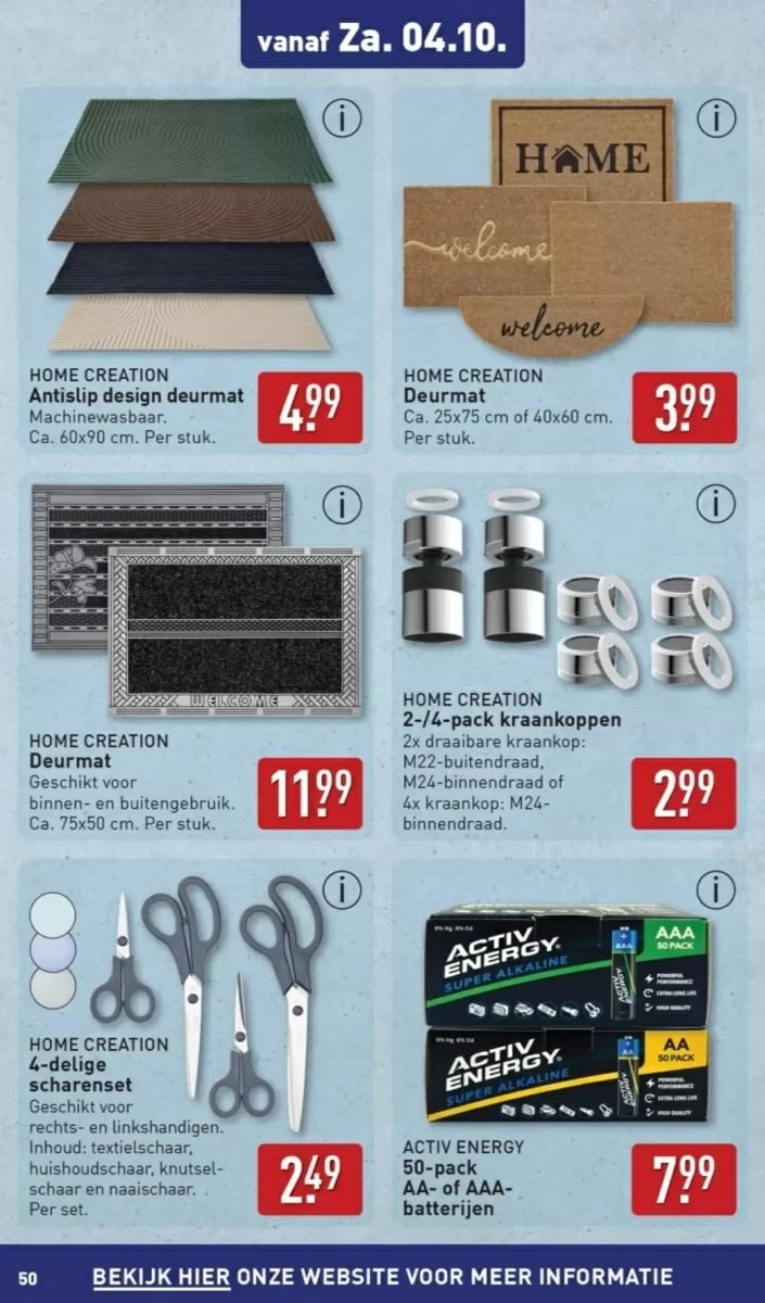ALDI folder – pagina 50